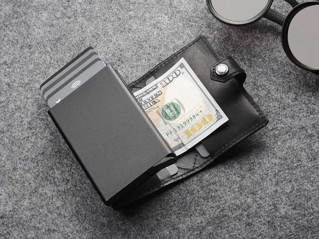 Pularys Hiker - Chic Decor Wallet - Nomad Leather #color_Black