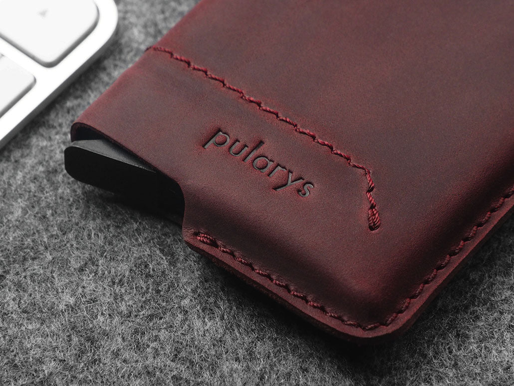Pularys GOBI Wallet - Hunter Leather #color_Maroon