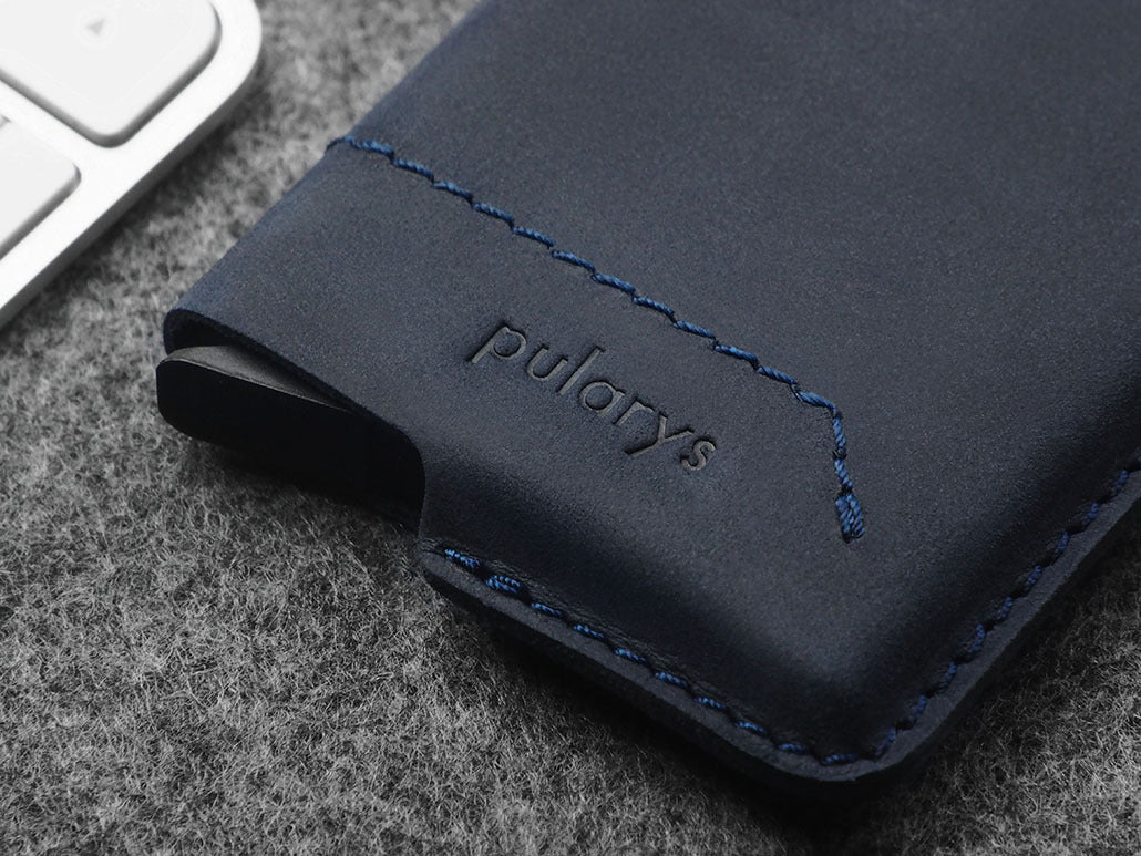Pularys GOBI Wallet - Hunter Leather #color_Navy