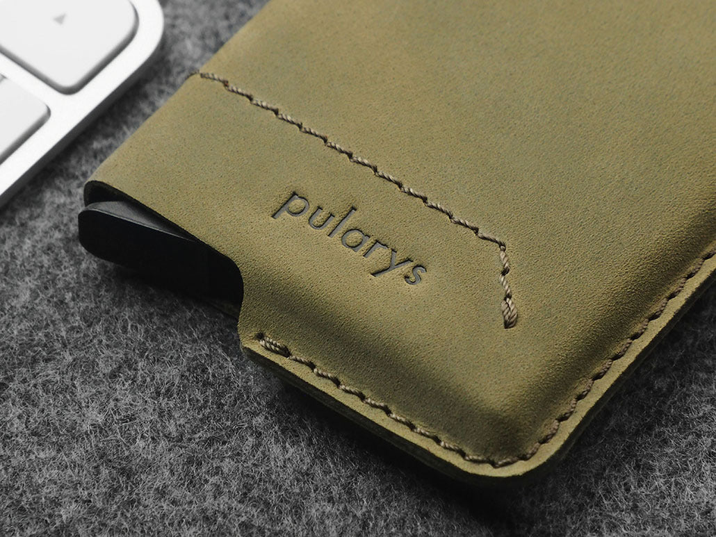 Pularys GOBI Wallet - Hunter Leather #color_Olive