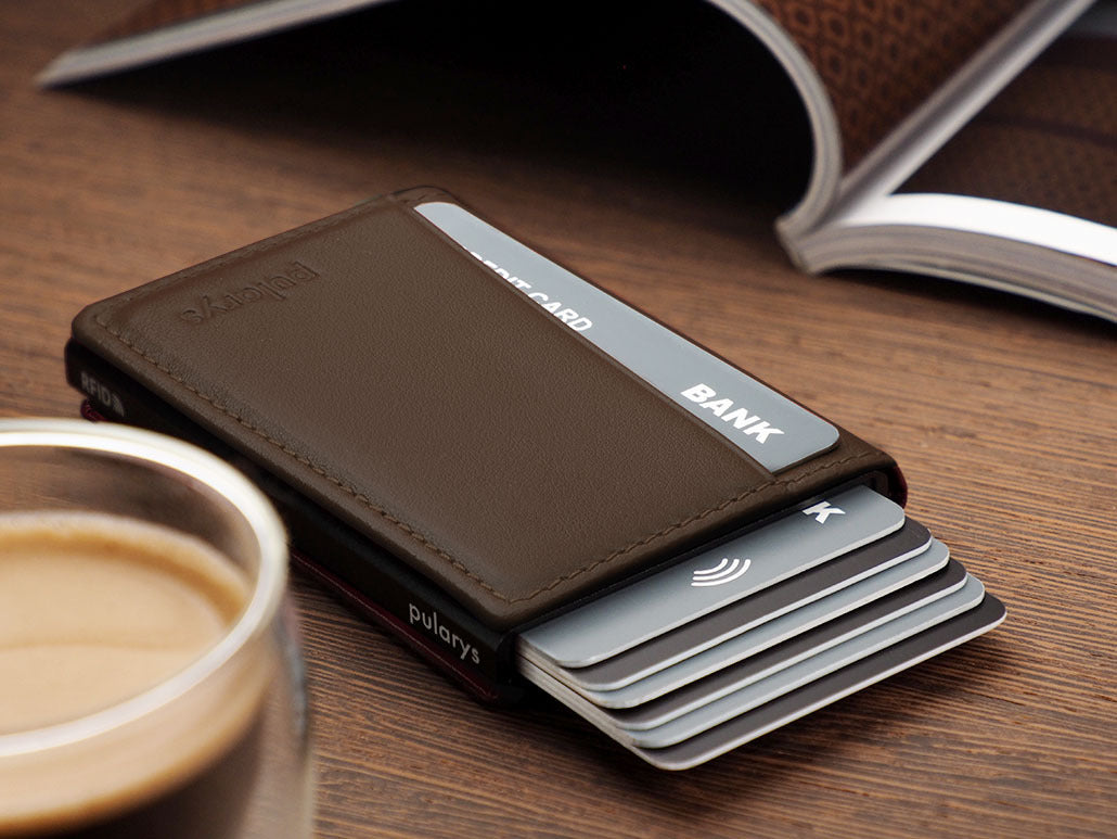 Pularys Kangoo Wallet - Italia Leather #color_Brown