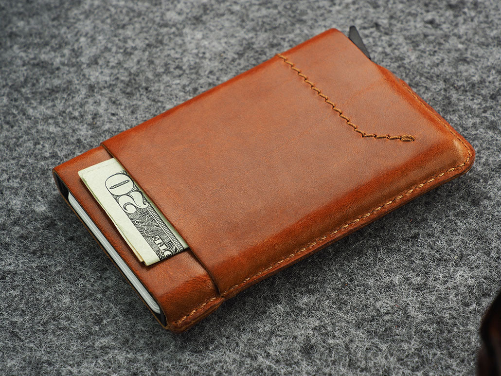 Pularys GOBI Wallet - Nomad Leather #color_Cognac