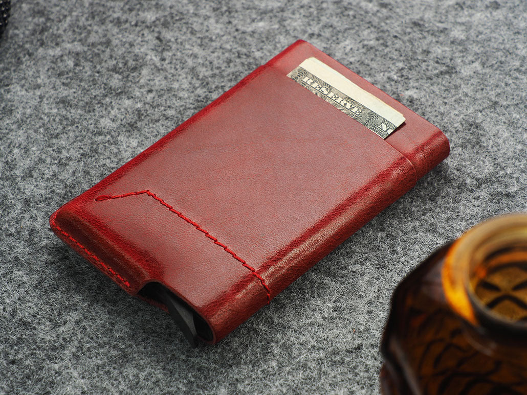 Pularys GOBI Wallet - Nomad Leather #color_Red