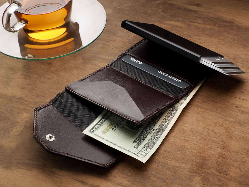 Pularys Porter Go wallet - Italia Leather #color_Brown