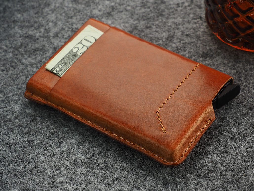 Pularys GOBI Wallet - Nomad Leather #color_Cognac