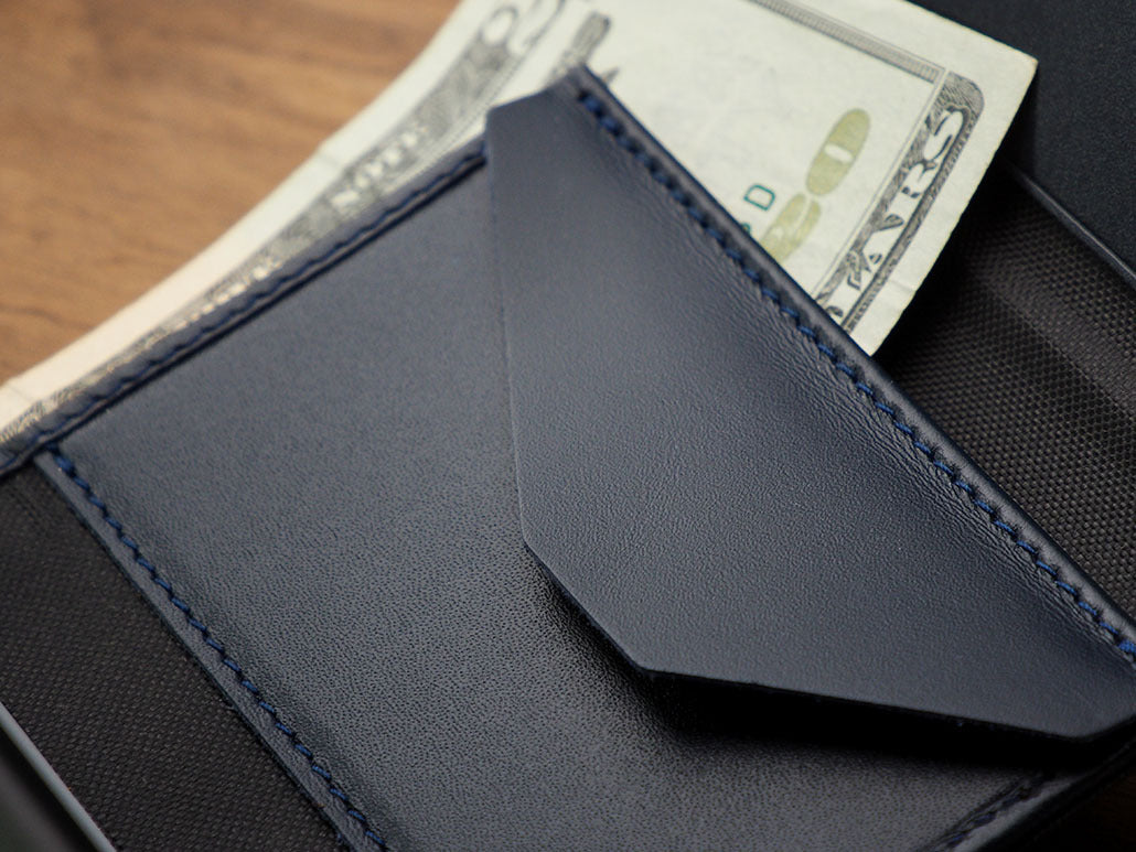 Pularys Porter Go wallet - Italia Leather #color_Navy
