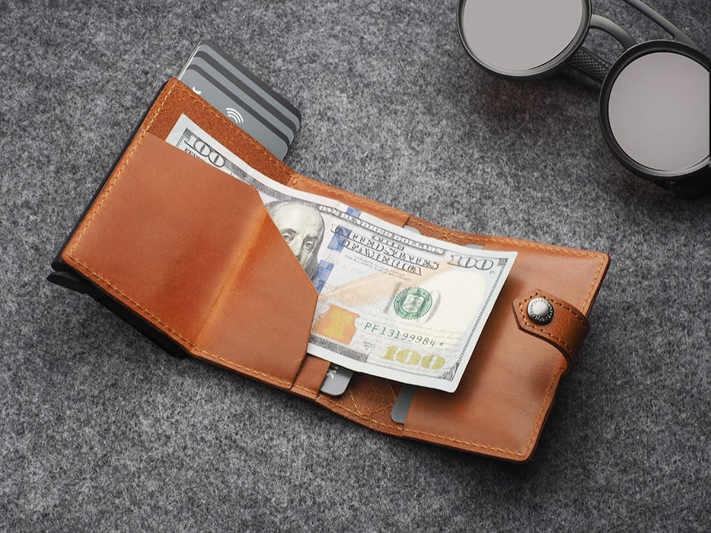 Pularys Hiker - Chic Decor Wallet - Nomad Leather #color_Cognac