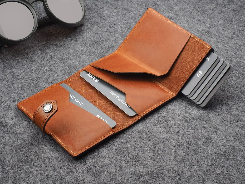 Pularys Hiker - Chic Decor Wallet - Nomad Leather #color_Cognac