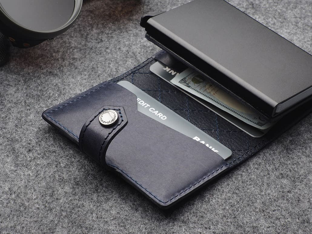 Pularys Hiker - Chic Decor Wallet - Nomad Leather #color_Navy