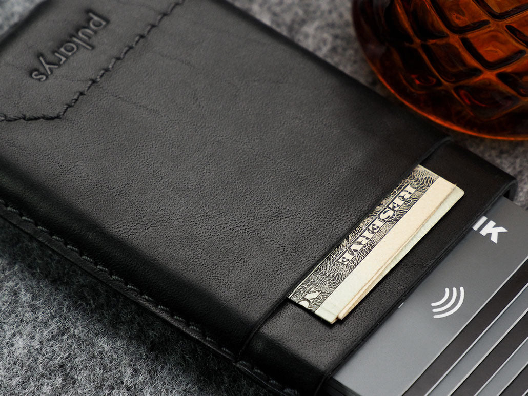 Pularys GOBI Wallet - Nomad Leather #color_Black