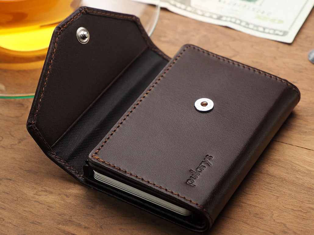 Pularys Porter Go wallet - Italia Leather #color_Brown