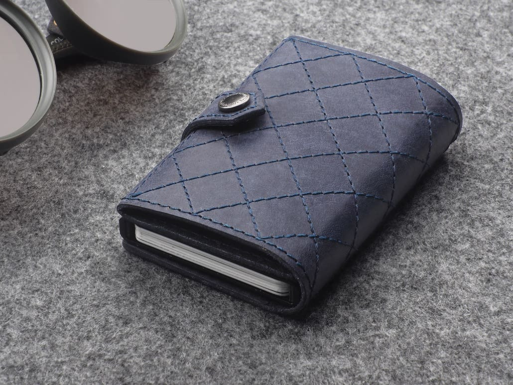 Pularys Hiker - Chic Decor Wallet - Nomad Leather #color_Navy