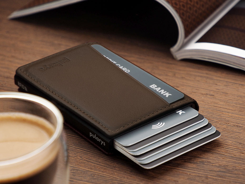 Pularys Kangoo Wallet - Italia Leather #color_Brown