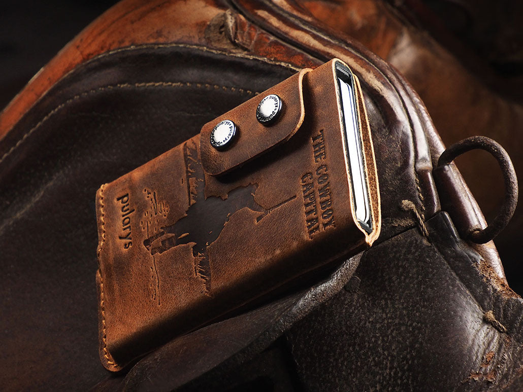Pularys Funky - The Cowboy Capital Decor Wallet #color_Brown