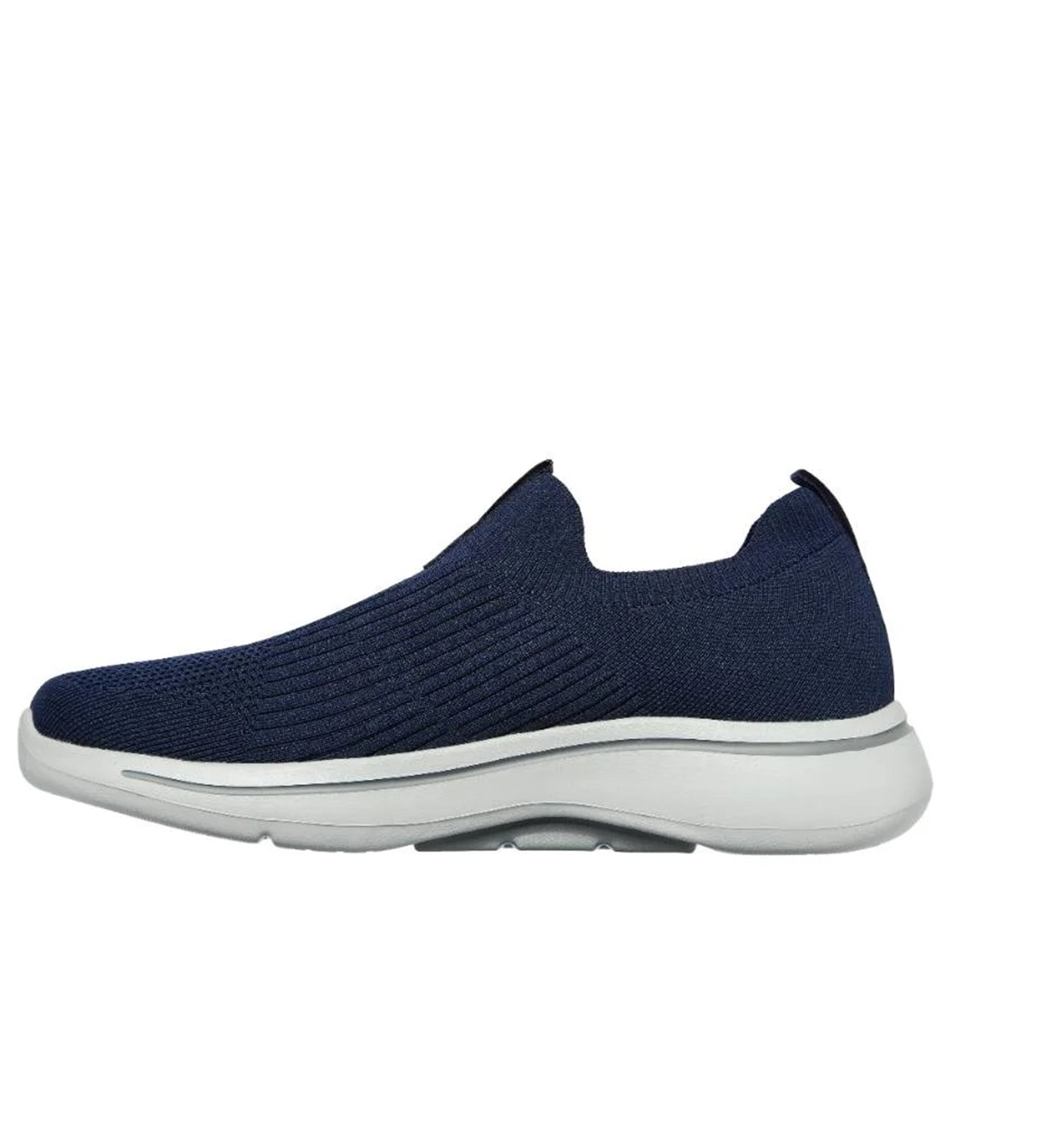 Skechers Men's Go Walk Arch Fit Iconic Extra Wide Shoes #color_navy
