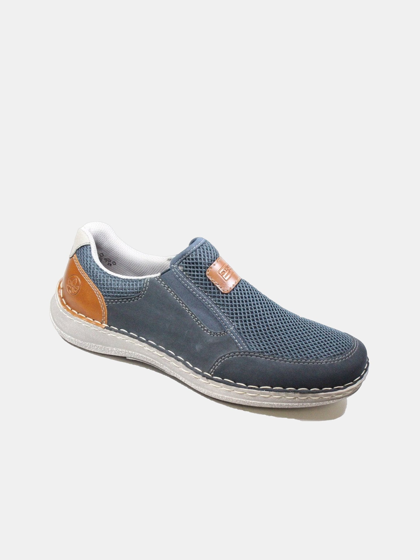 Rieker 03053-14 Men's Casual Shoes #color_navy