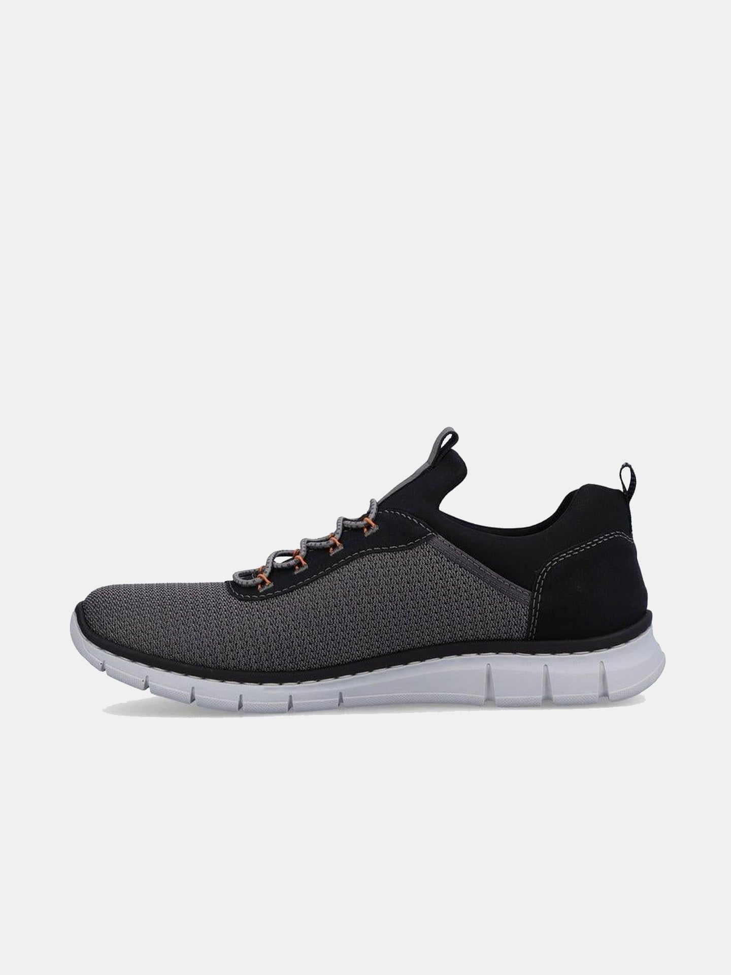 Rieker B7753 Men's Casual Shoes #color_gray