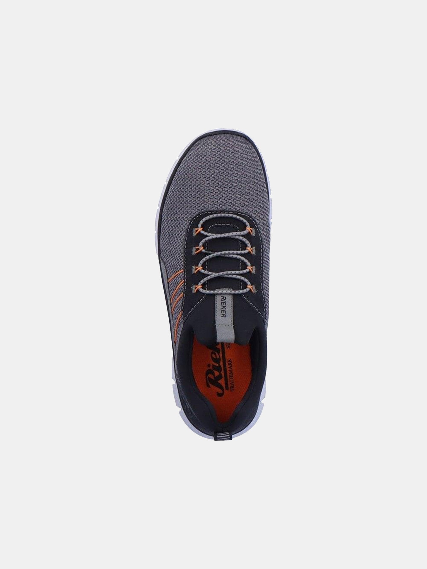 Rieker B7753 Men's Casual Shoes #color_gray