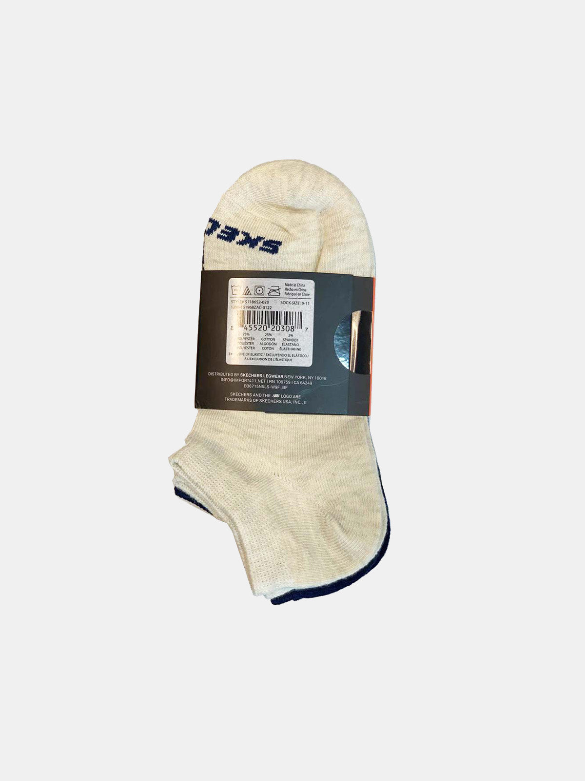 Skechers 5PP Women's Low Cut Casual Socks #color_gray