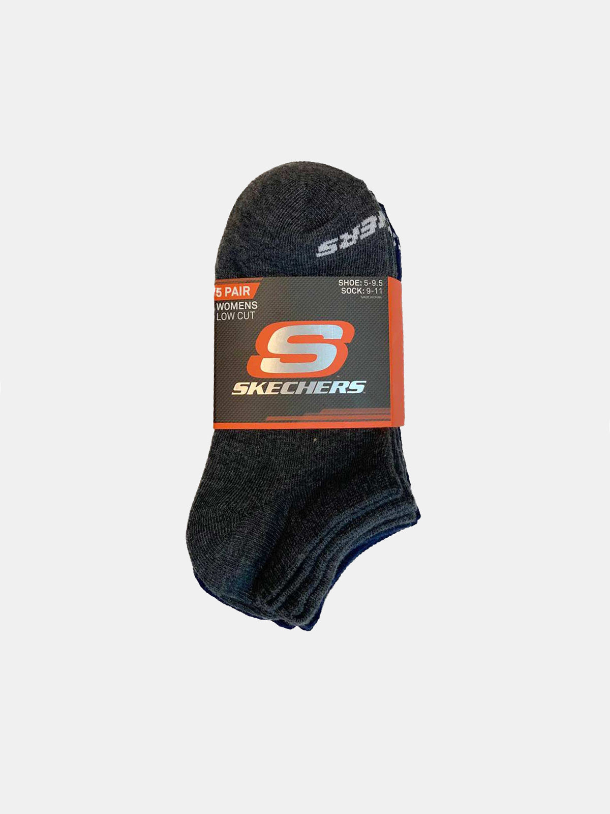Skechers 5PP Women's Low Cut Casual Socks #color_gray