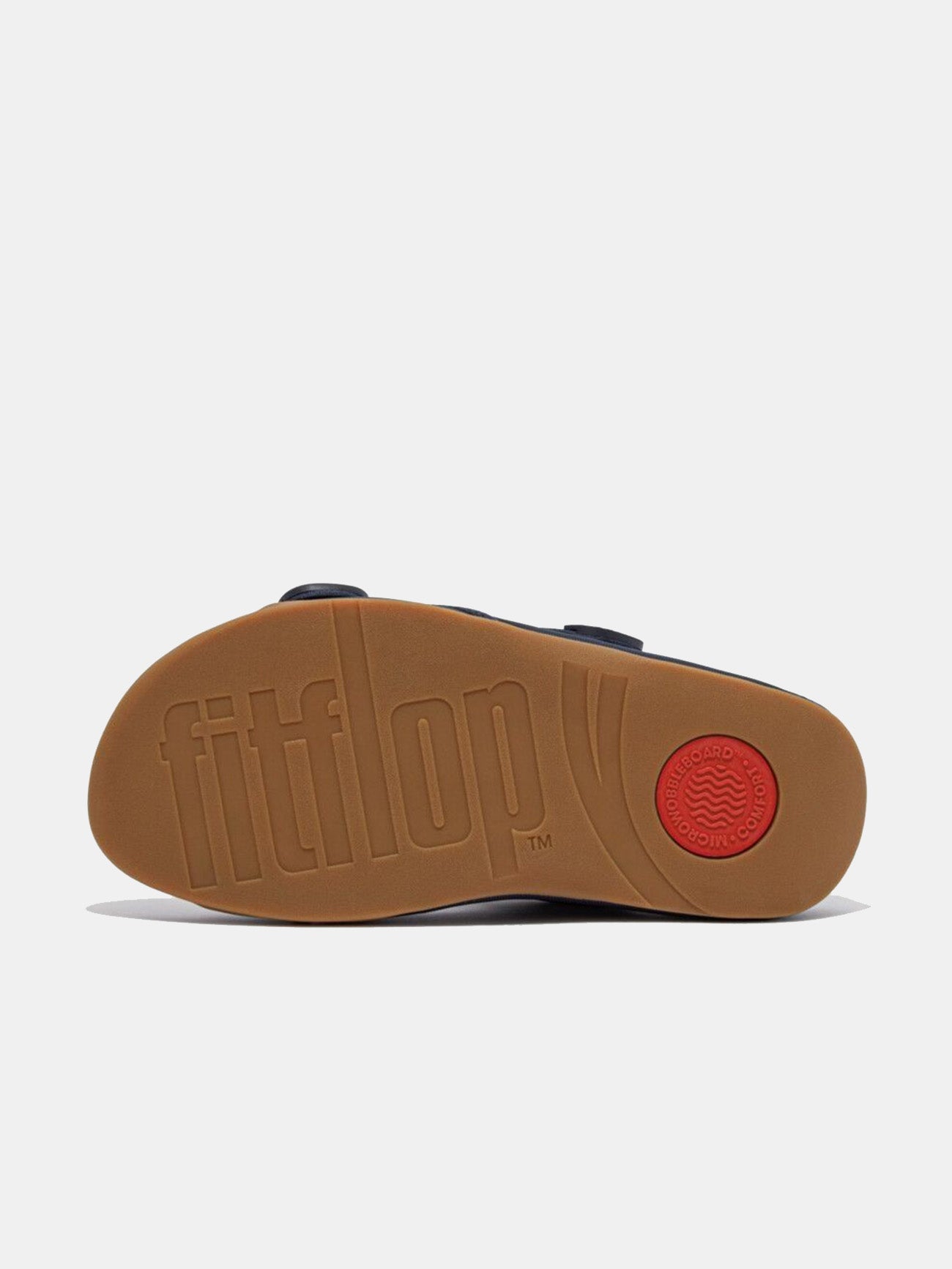 Fitflop Men's Gogh Moc Adjustable Water-Resistant Slides #color_Navy
