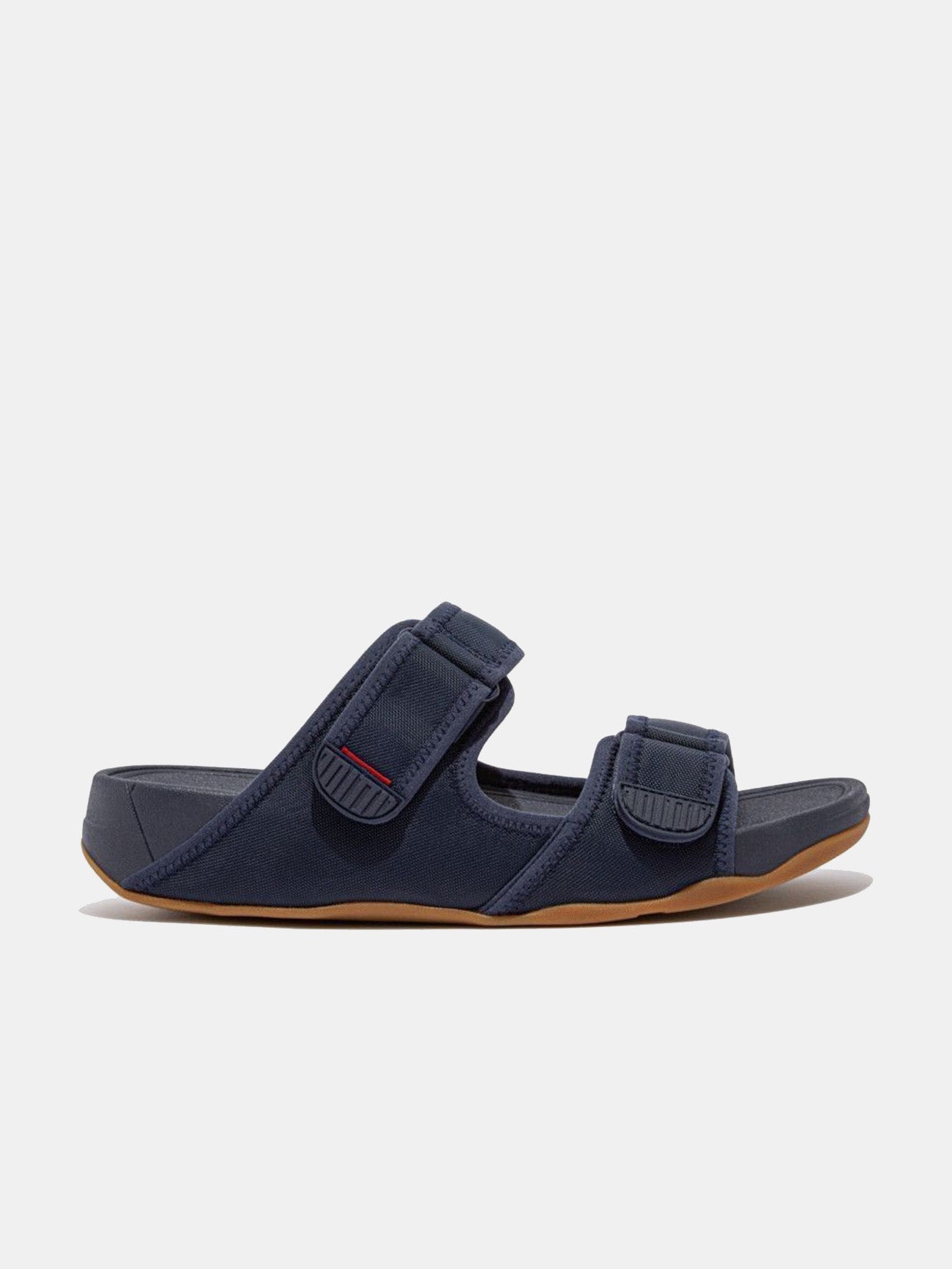 Fitflop Men's Gogh Moc Adjustable Water-Resistant Slides #color_Navy