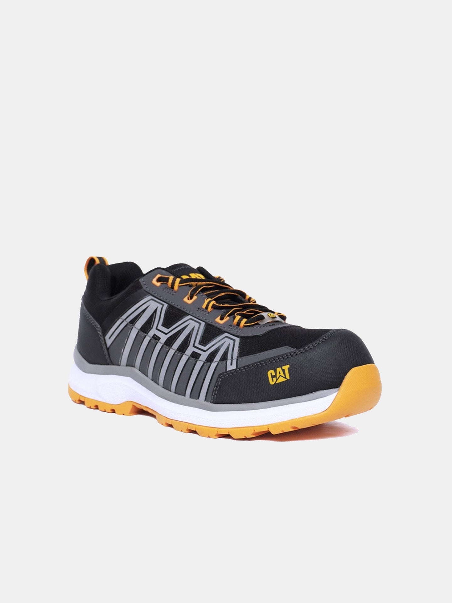 Caterpillar Men's Charge S3 HRO SRC+ESD Work Boot #color_Black