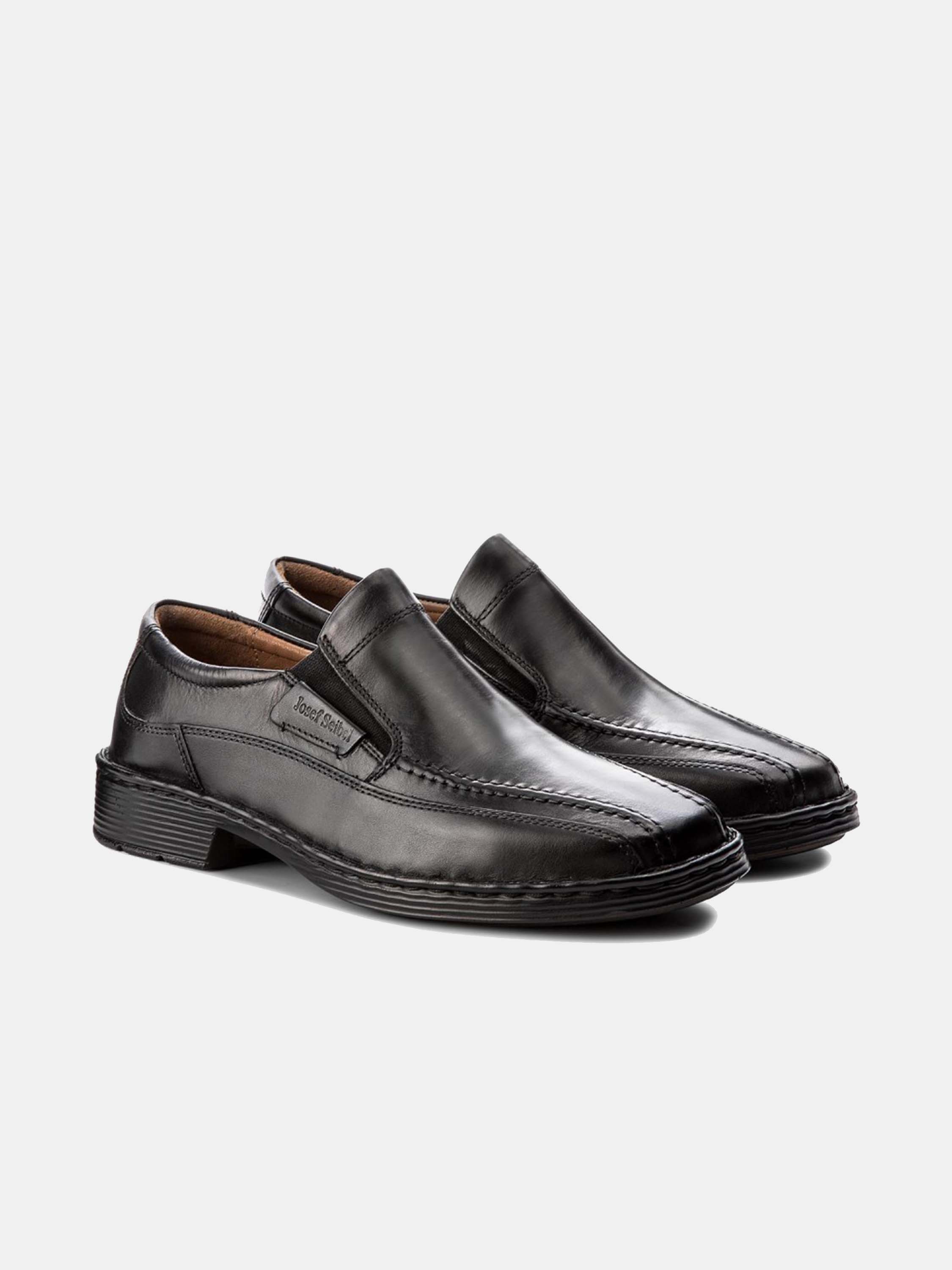 Josef Seibel Men's Bradfjord 07 Formal Shoes #color_Black