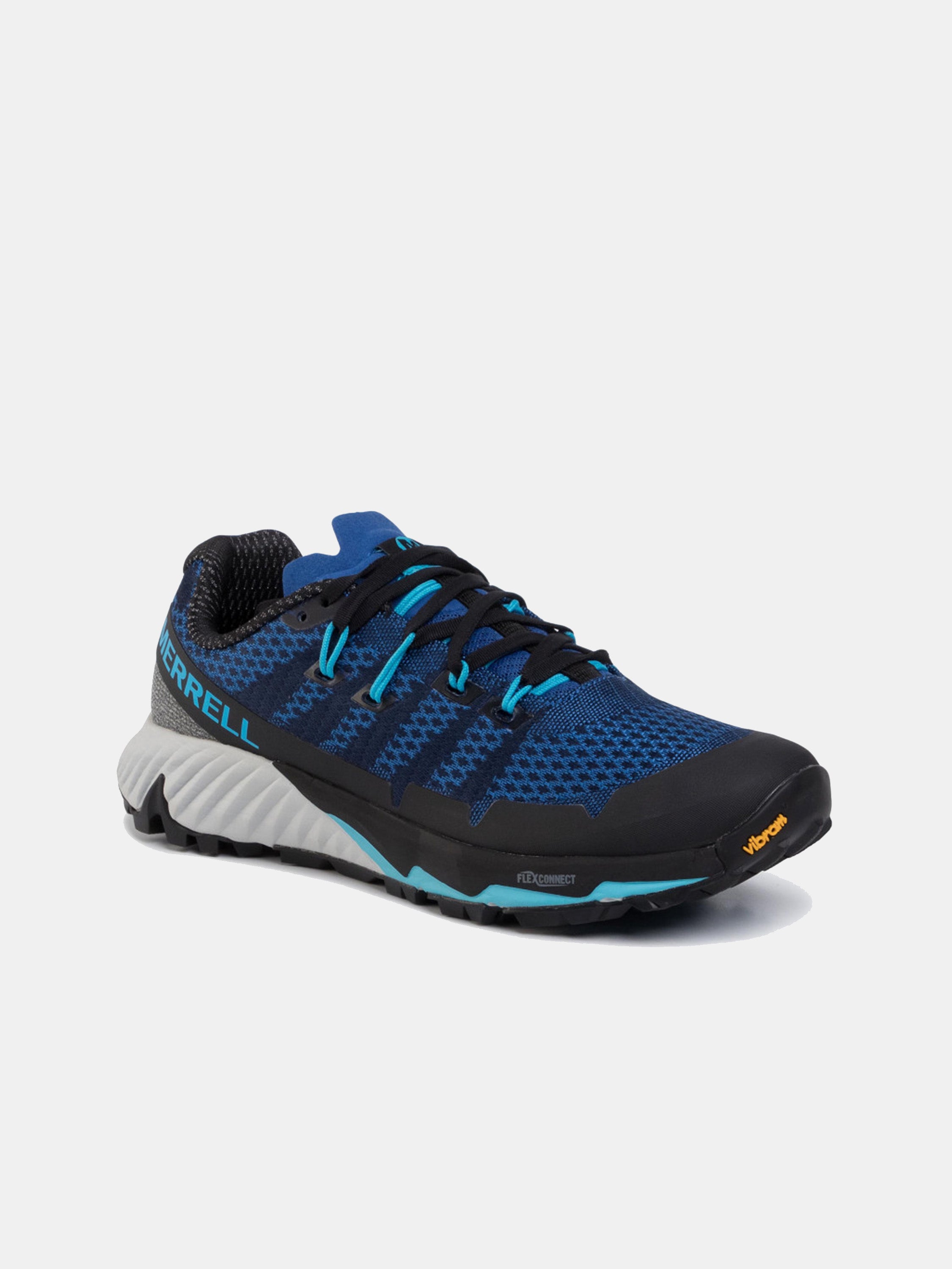 Merrell Men's Agility Peak Flex 3 Trail-Running Shoes #color_Blue
