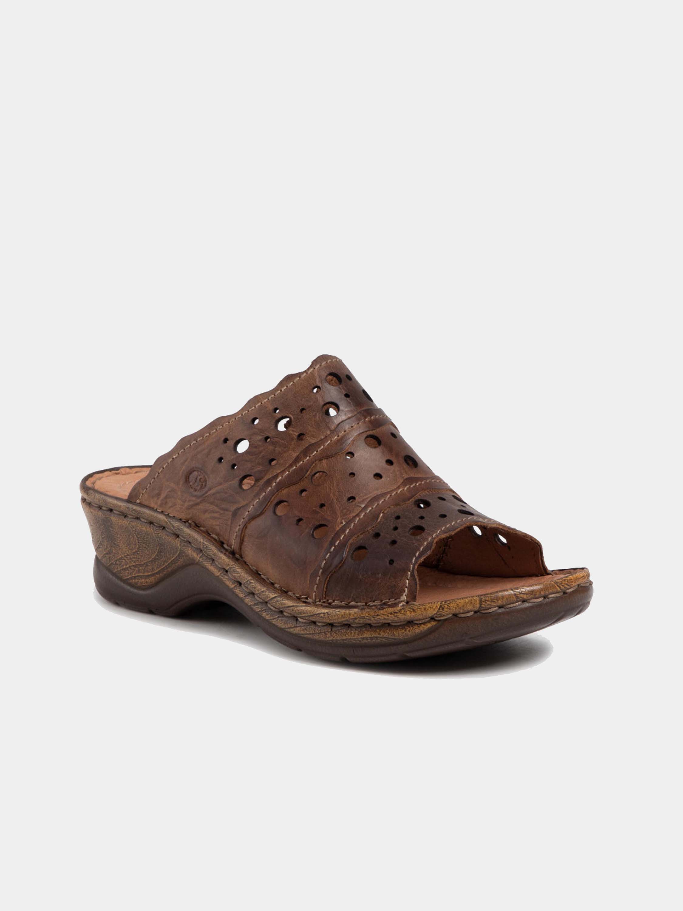Josef Seibel Women's Catalonia 43 Sandals #color_Brown