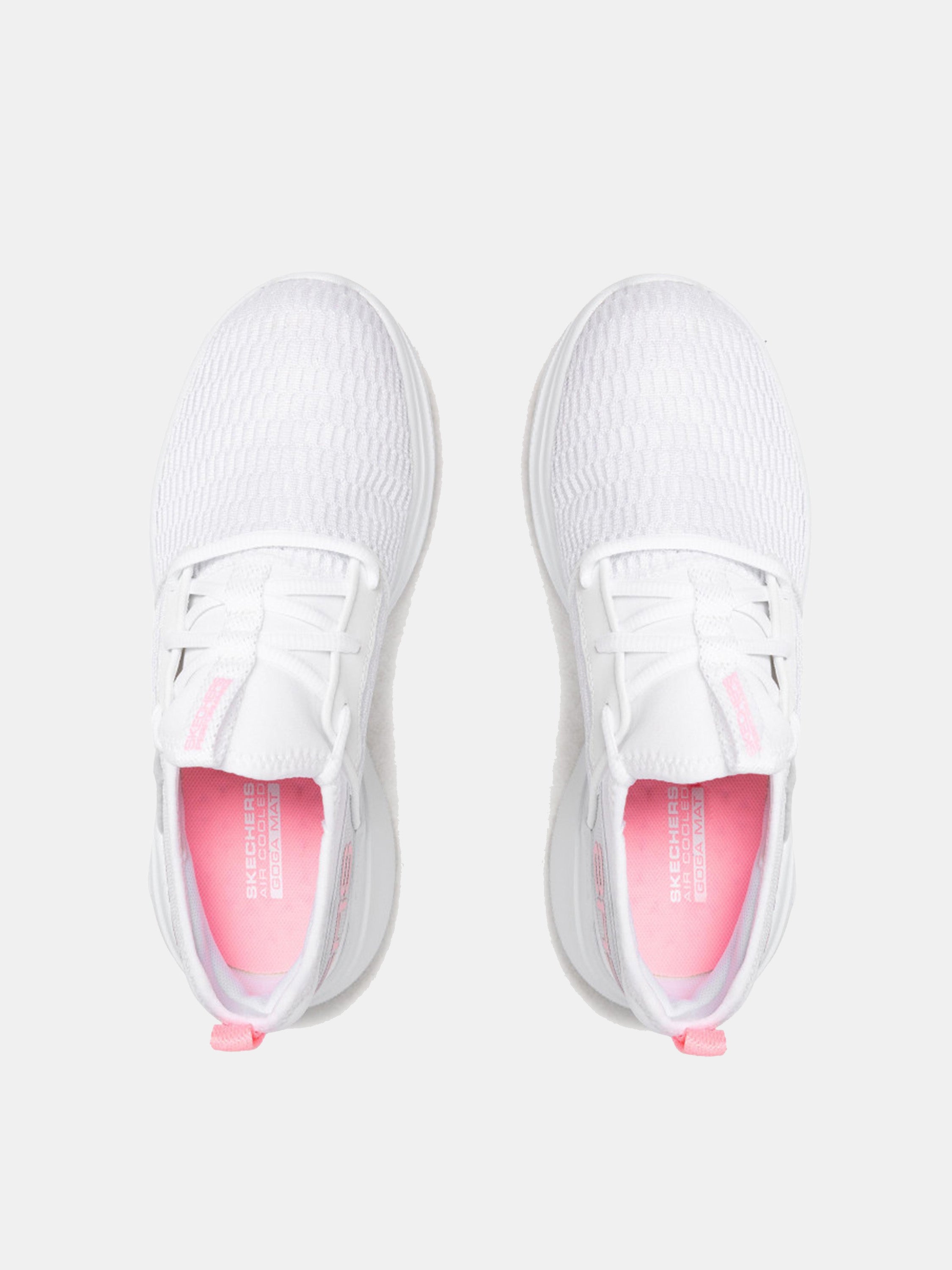 Skechers Women's GOrun Fast - Glimmer Trainers #color_White