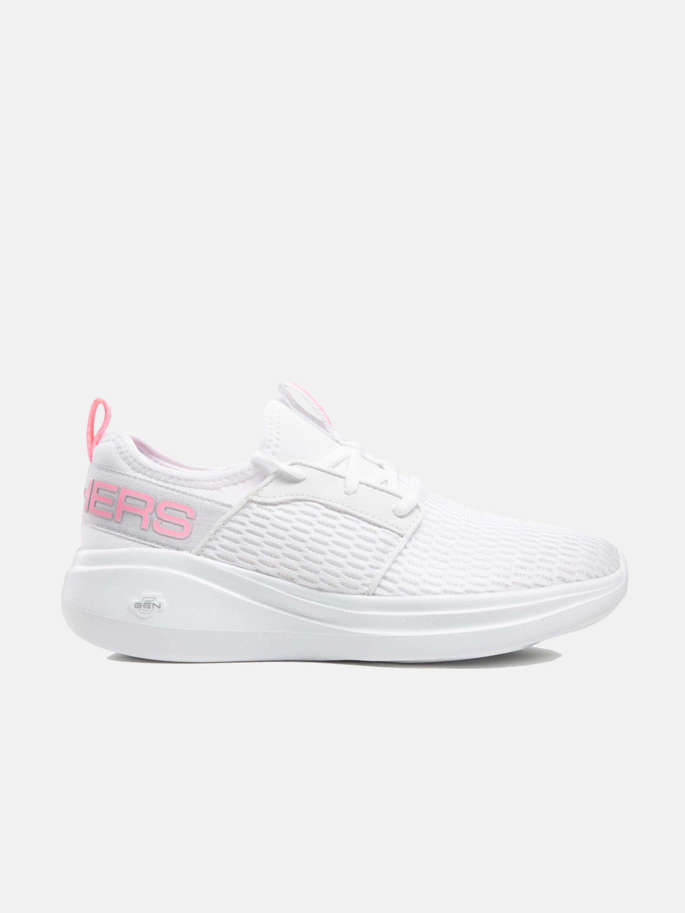 Skechers Women's GOrun Fast - Glimmer Trainers #color_White