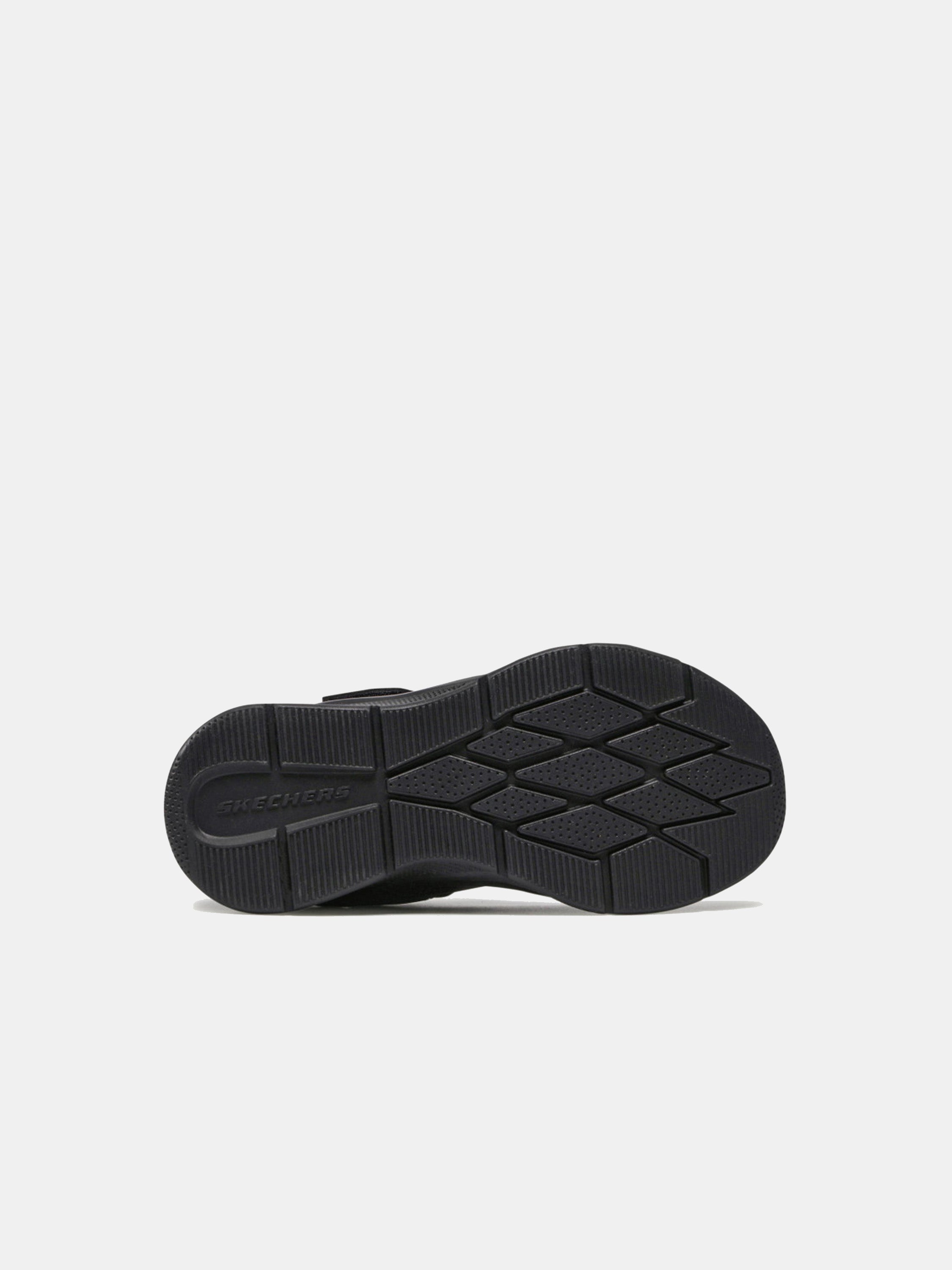 Skechers Microspec- Texlor School Shoes #color_Black