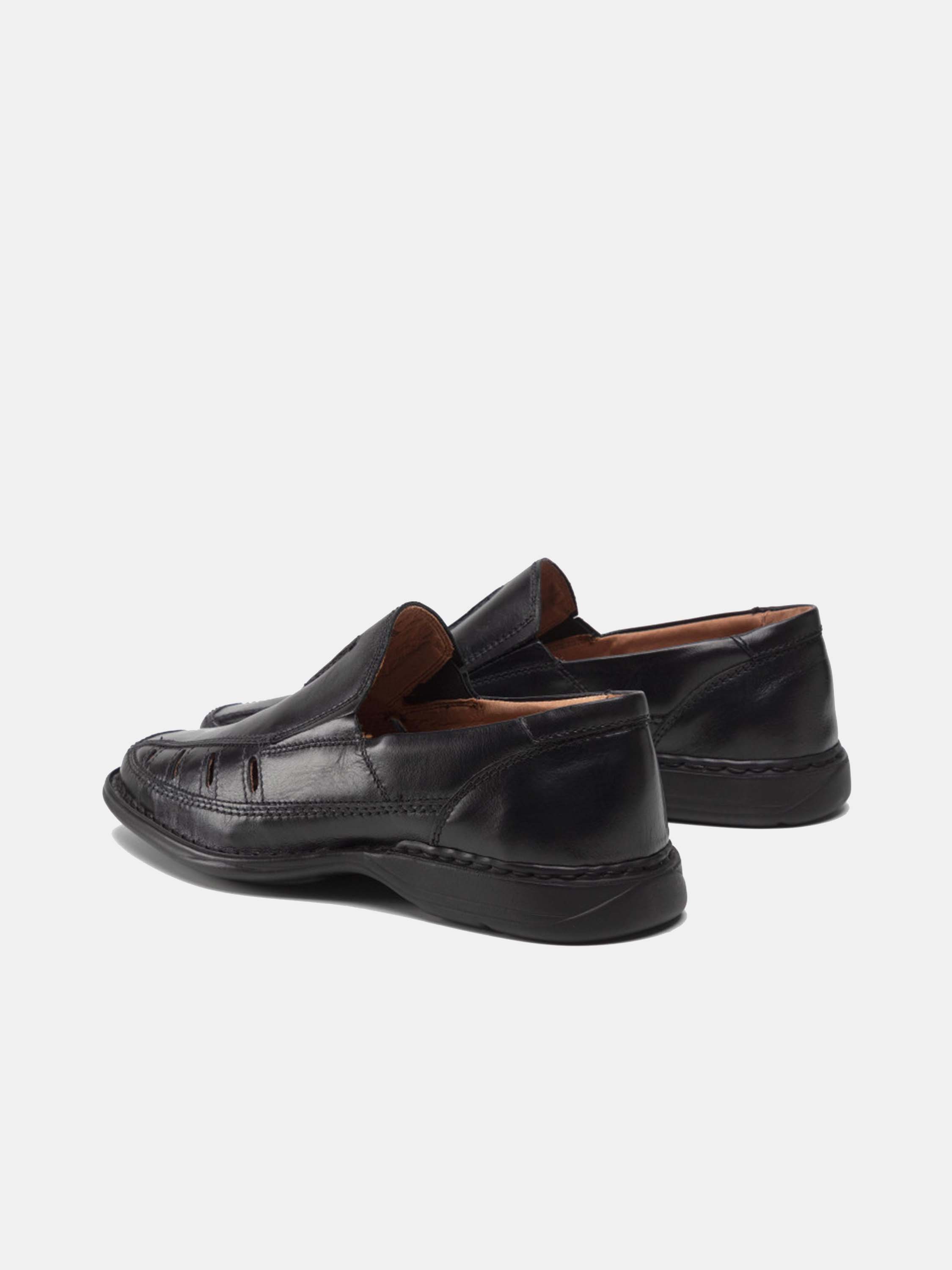 Josef Seibel Men's Steven 12 Slip On Shoes #color_Black
