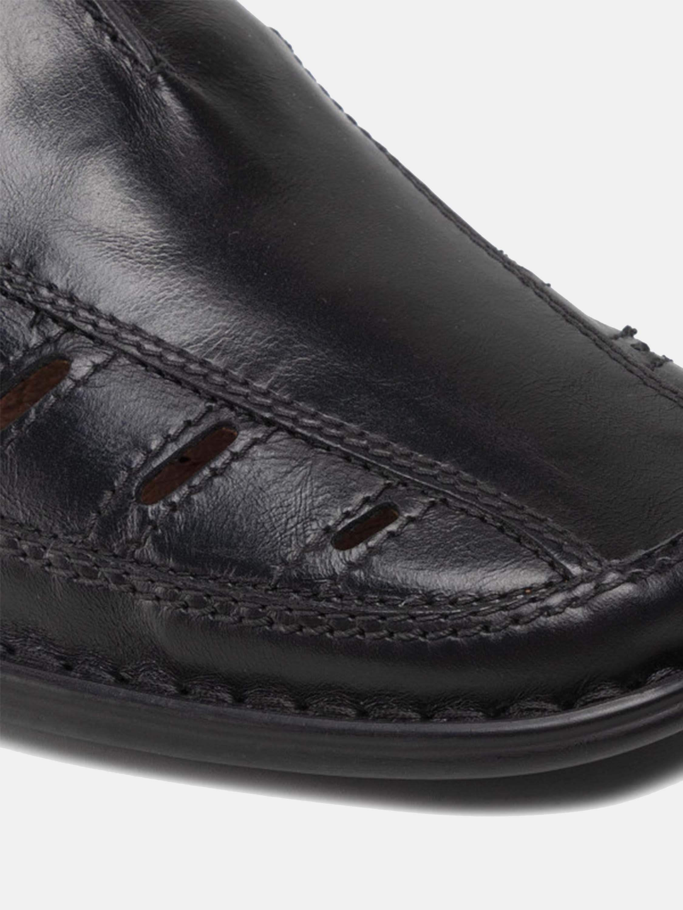Josef Seibel Men's Steven 12 Slip On Shoes #color_Black