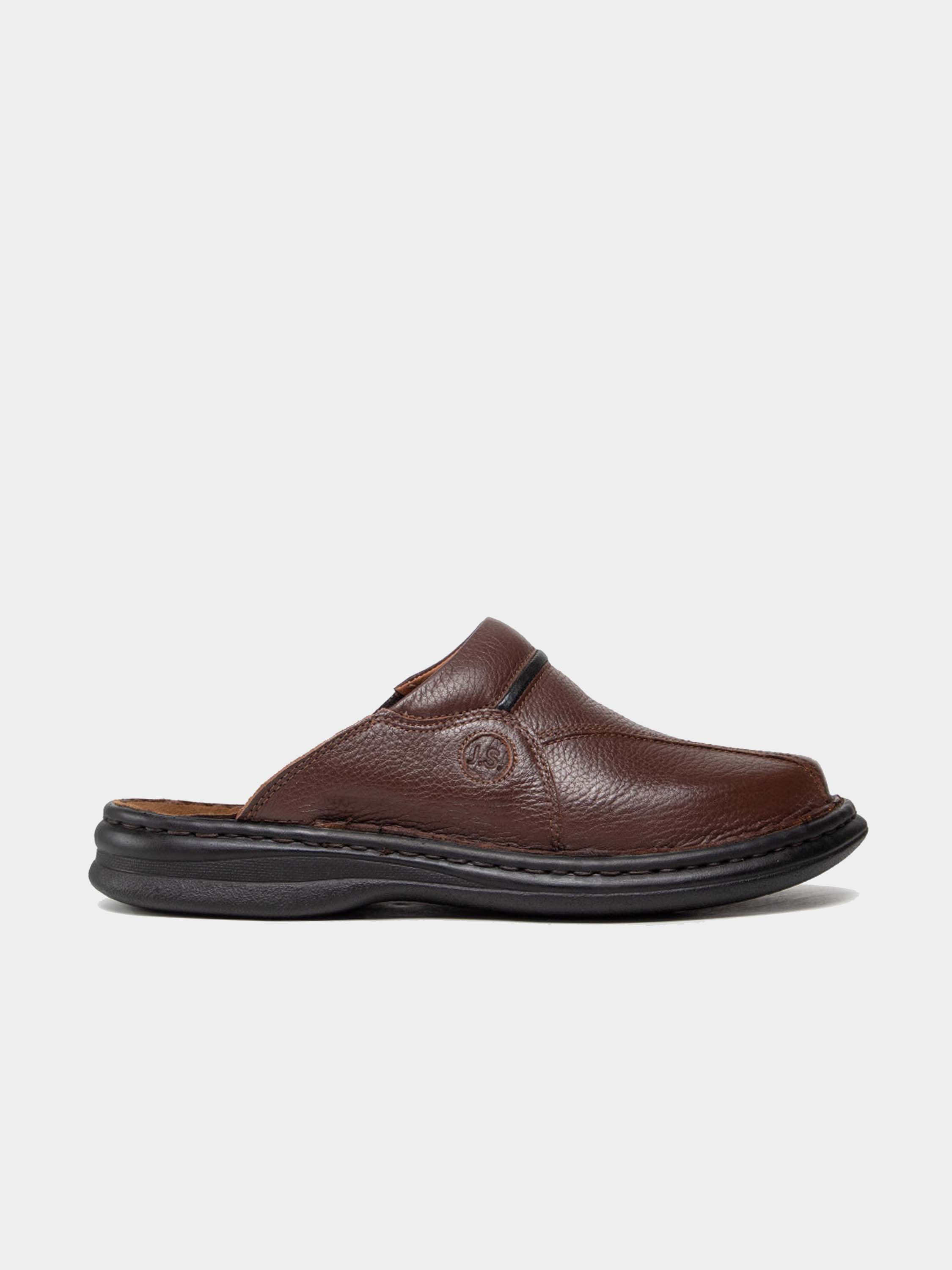 Mens sales leather mules