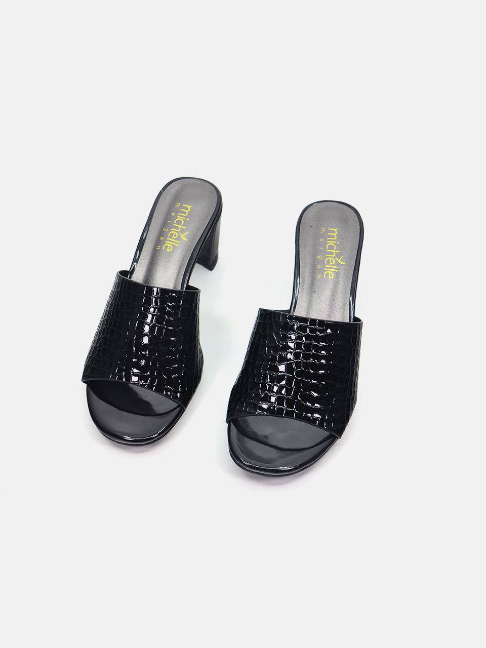 Michelle Morgan 914RJ191 Women's Heeled Sandals #color_Black