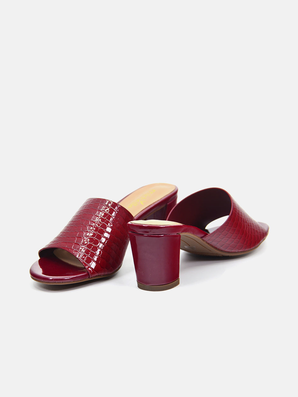 Michelle Morgan 914RJ191 Women's Heeled Sandals #color_Maroon