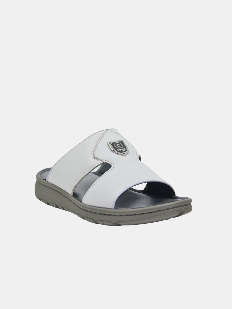 Barjeel Uno 29550-2 Men's Arabic Sandals #color_White