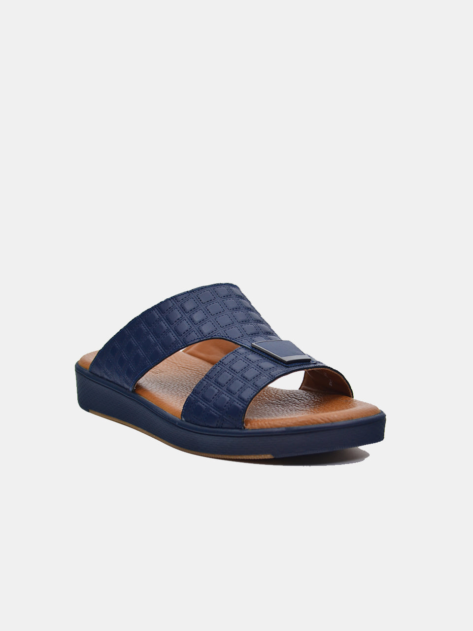 Barjeel Uno TAM-107 Men's Arabic Sandals #color_Navy
