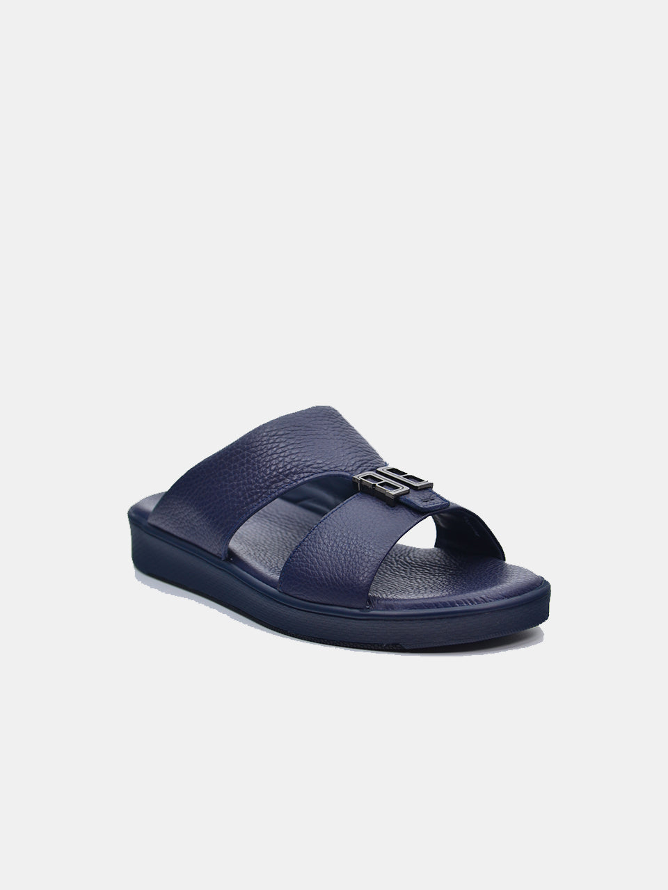 Barjeel Uno SP1-012 Men's Arabic Sandals #color_Navy