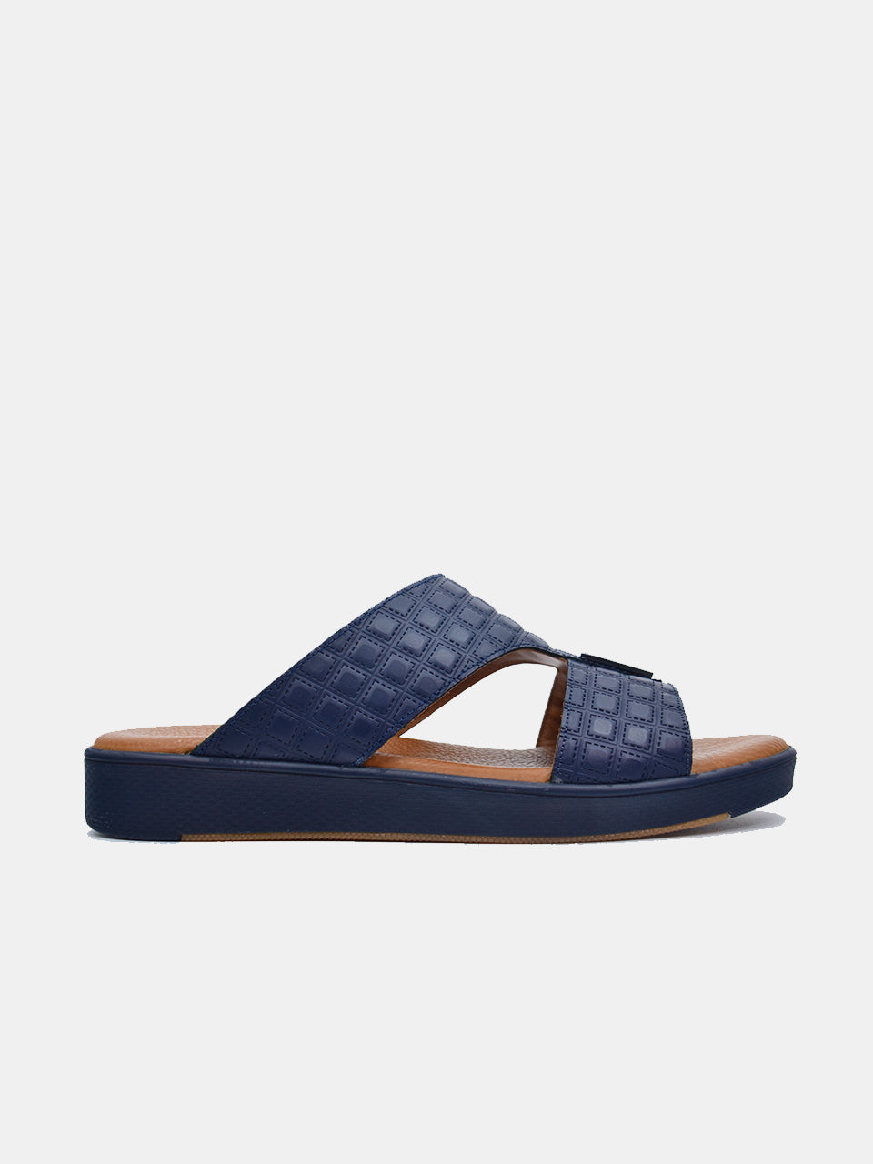 Barjeel Uno TAM-107 Men's Arabic Sandals #color_Navy