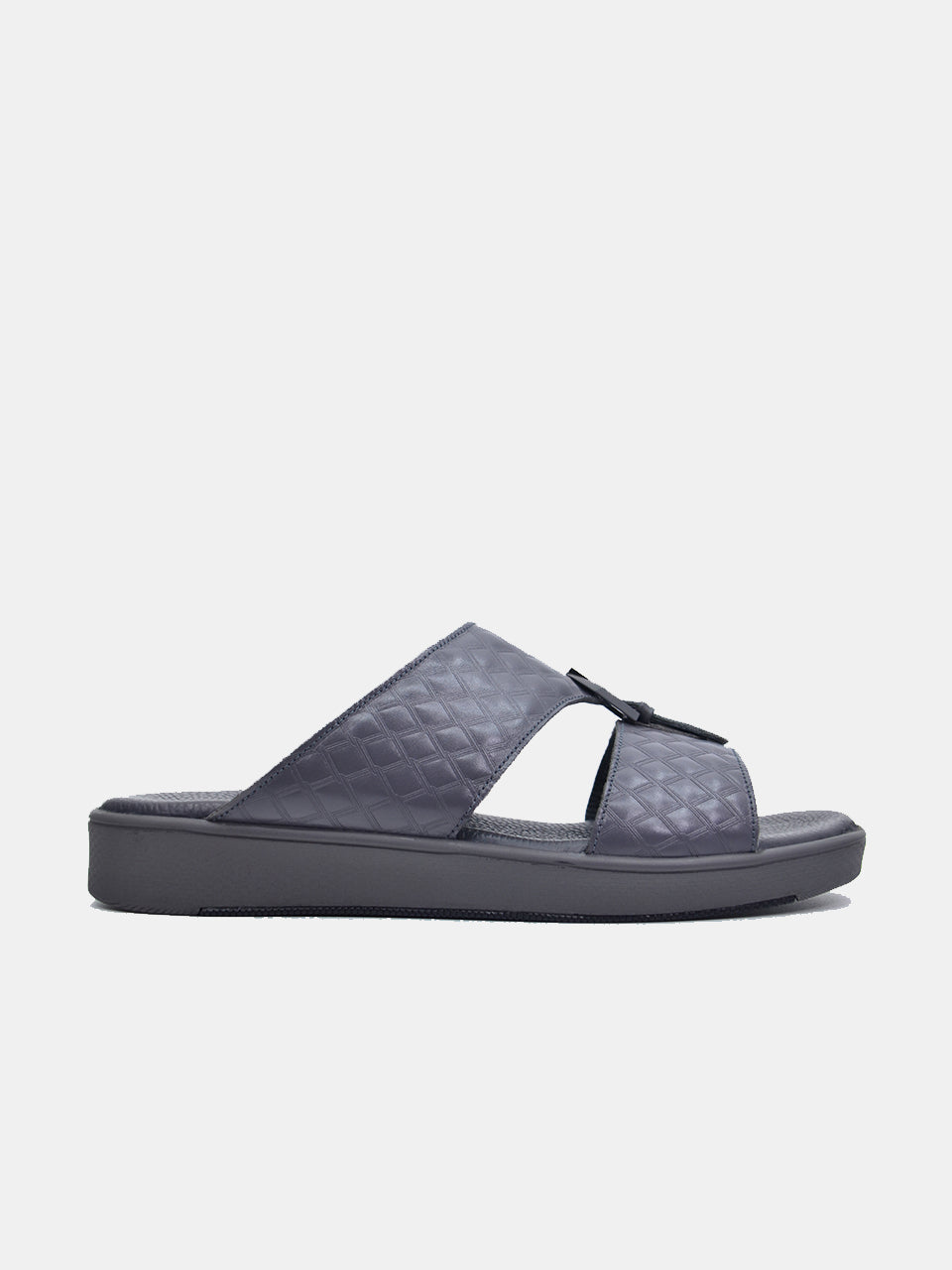 Barjeel Uno B-09 Men's Arabic Sandals #color_Gray