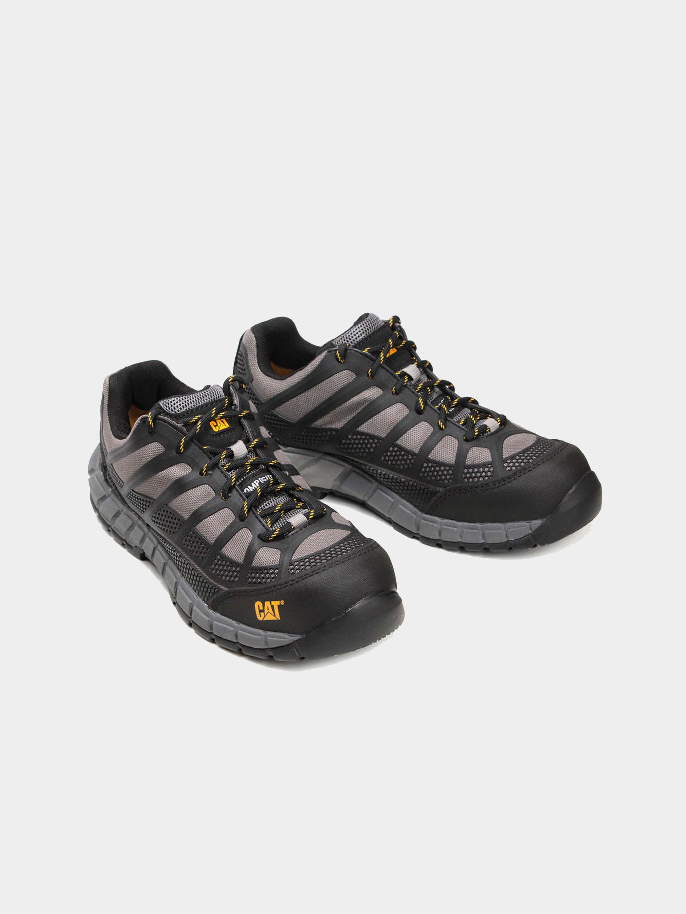 Caterpillar Men's Streamline Composite Toe Work Shoe #color_Gray