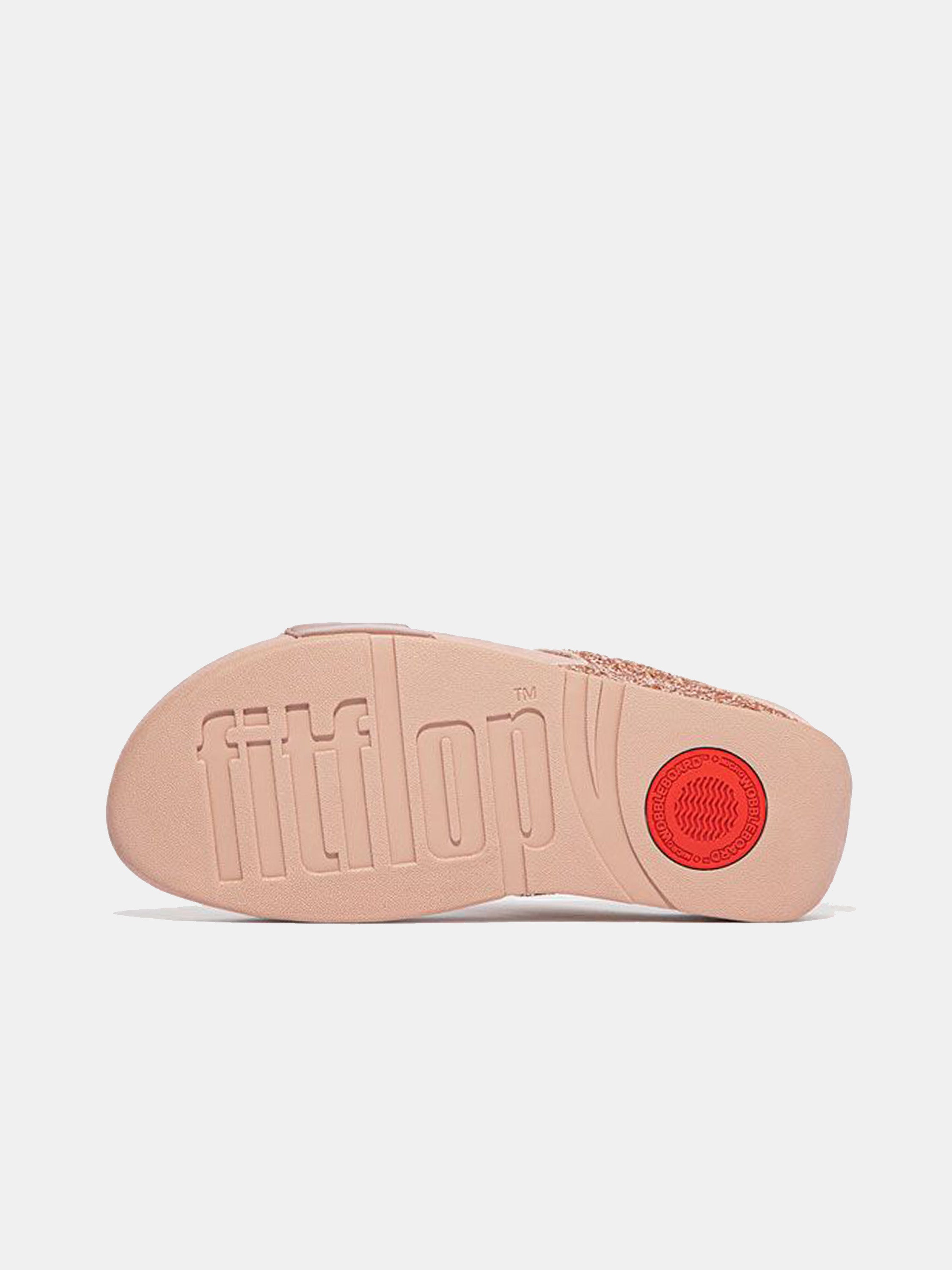 FitFlop Lulu Women's Glitter Slides #color_Gold