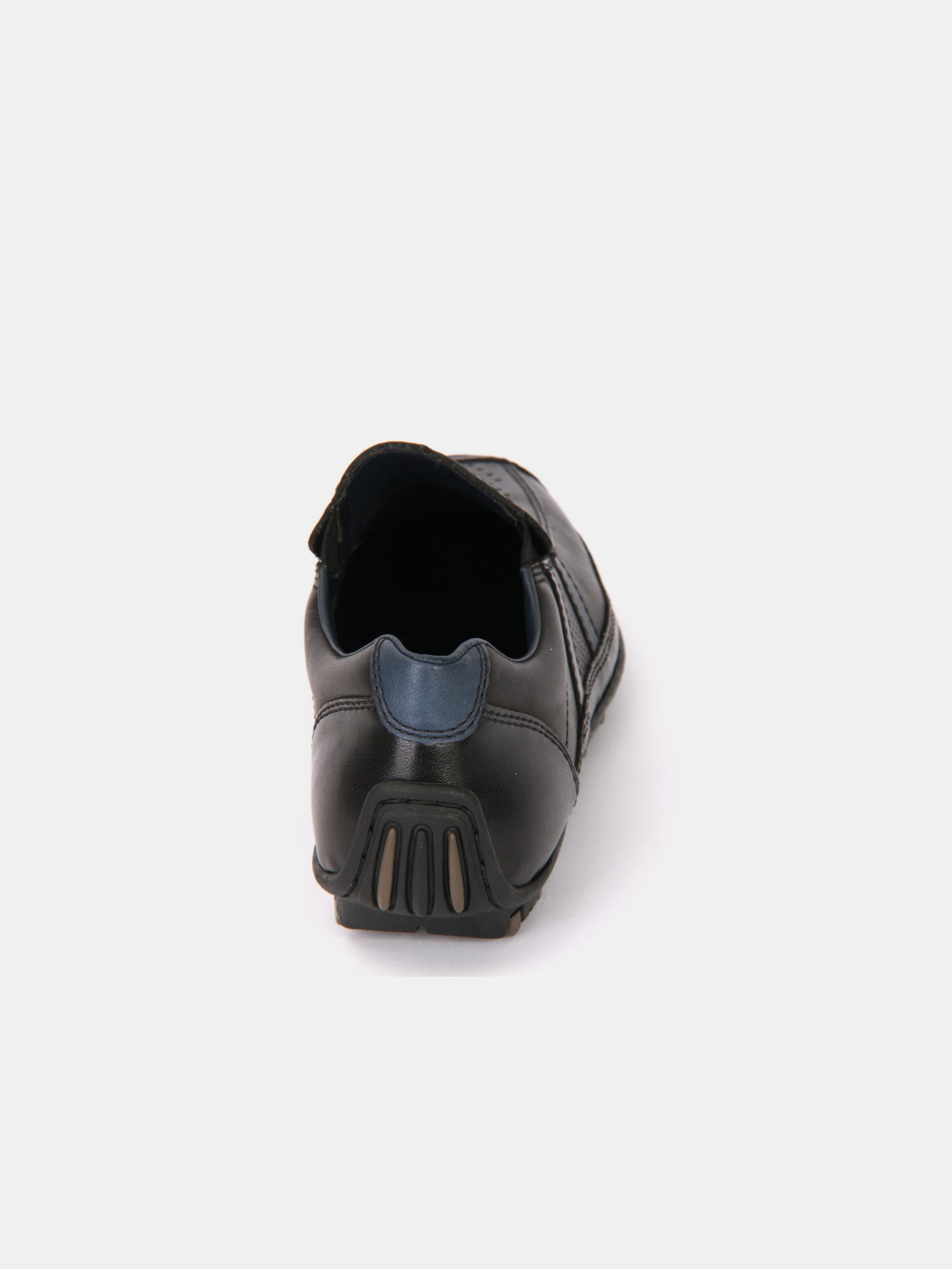Rieker 08985 Men's Slip On Loafers #color_Black