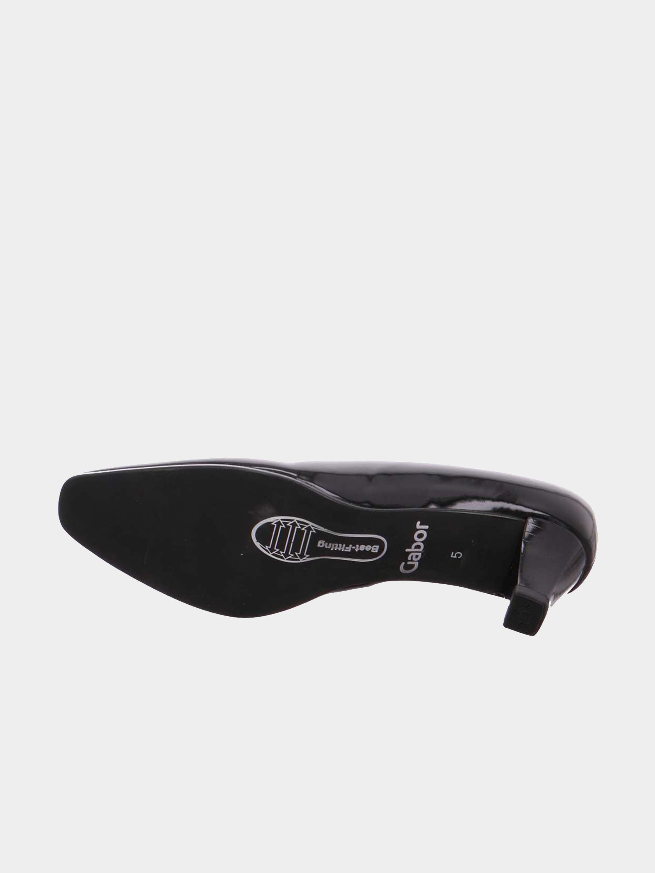 Gabor Women's Elegant Evening Heel Shoes #color_Black