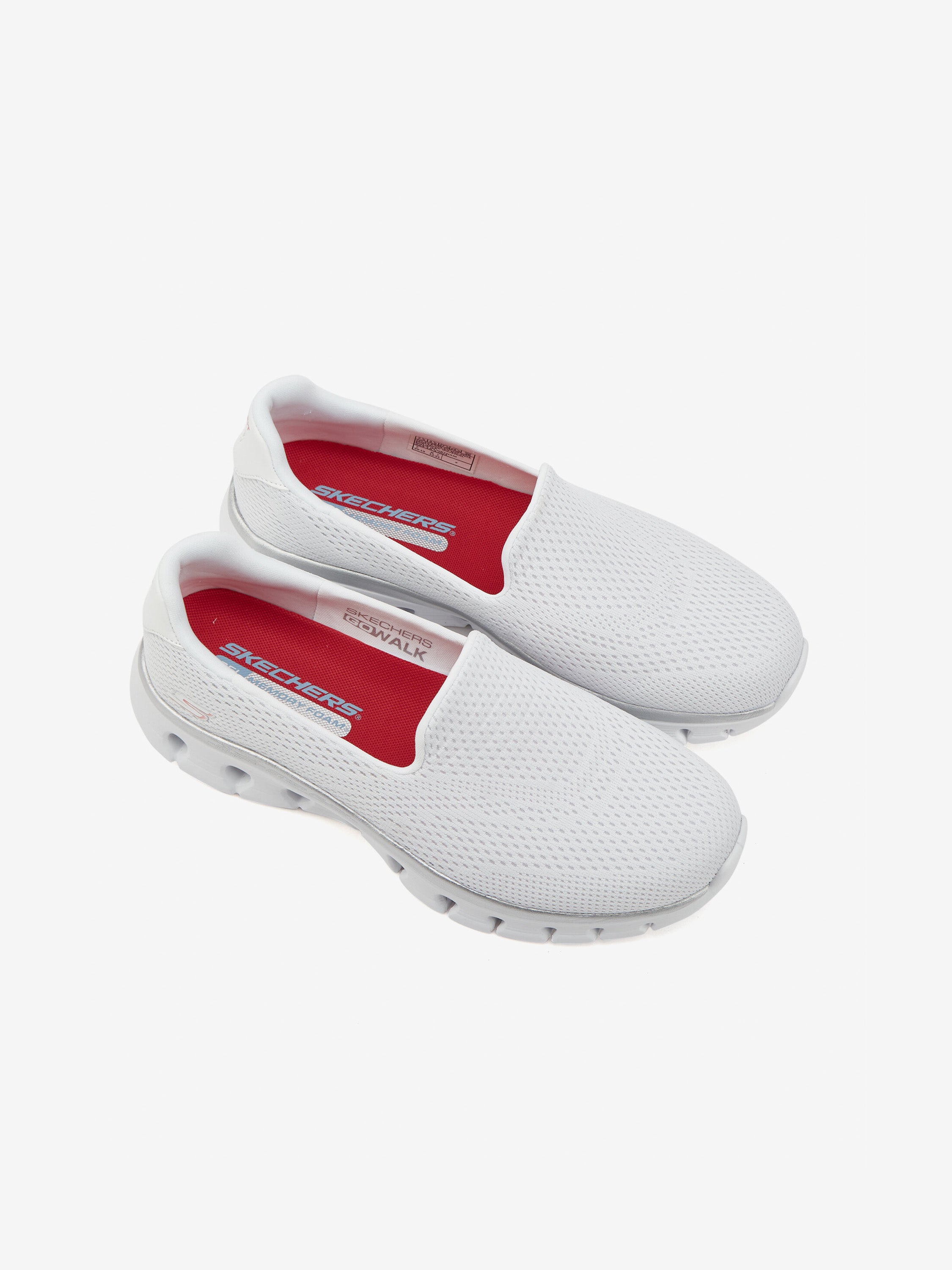 Skechers Women's Go Walk Glide - Step Flex Trainers #color_White