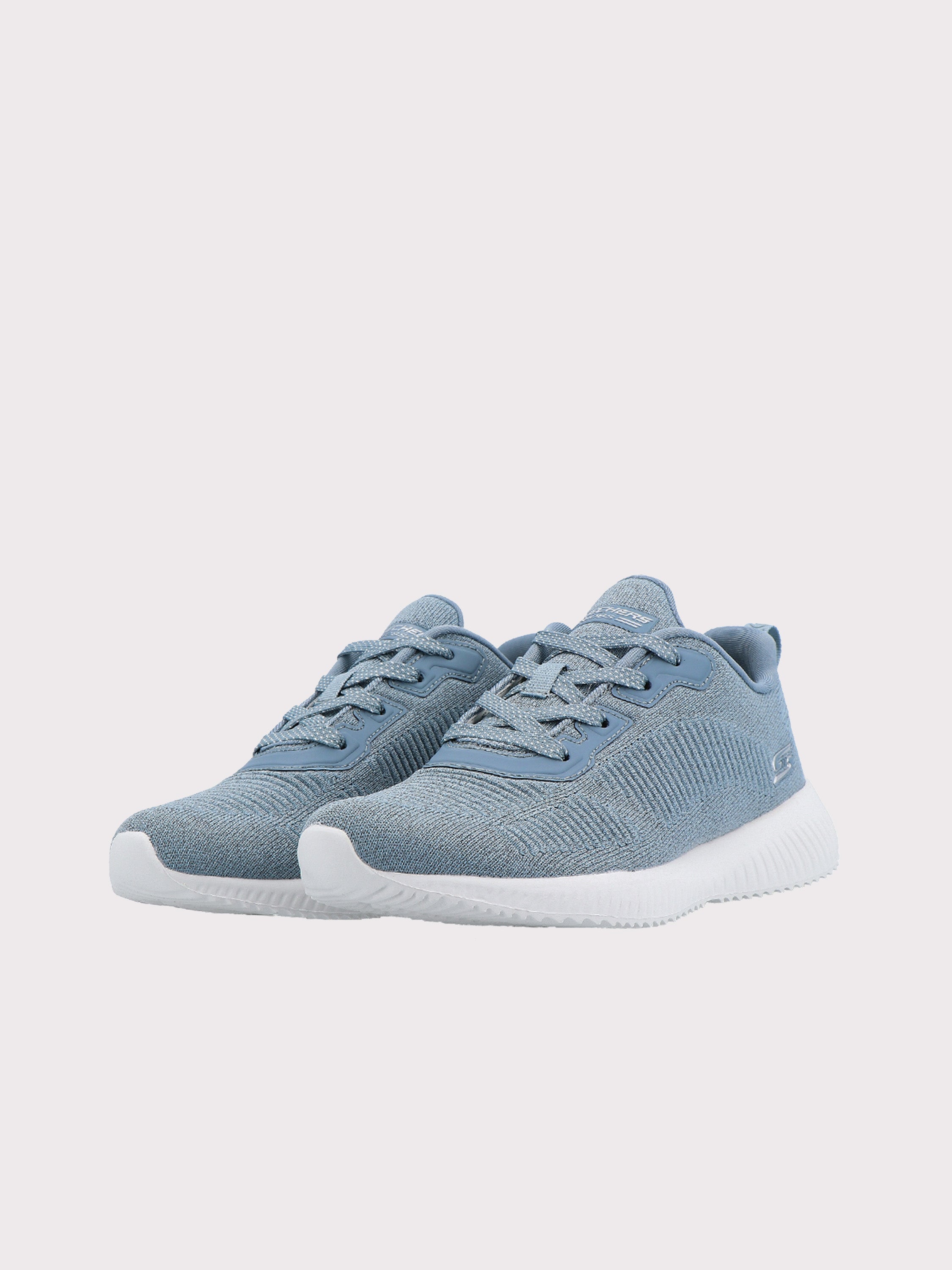 Skechers Women's BOBS Sport Squad - Ghost Star Trainers #color_Blue