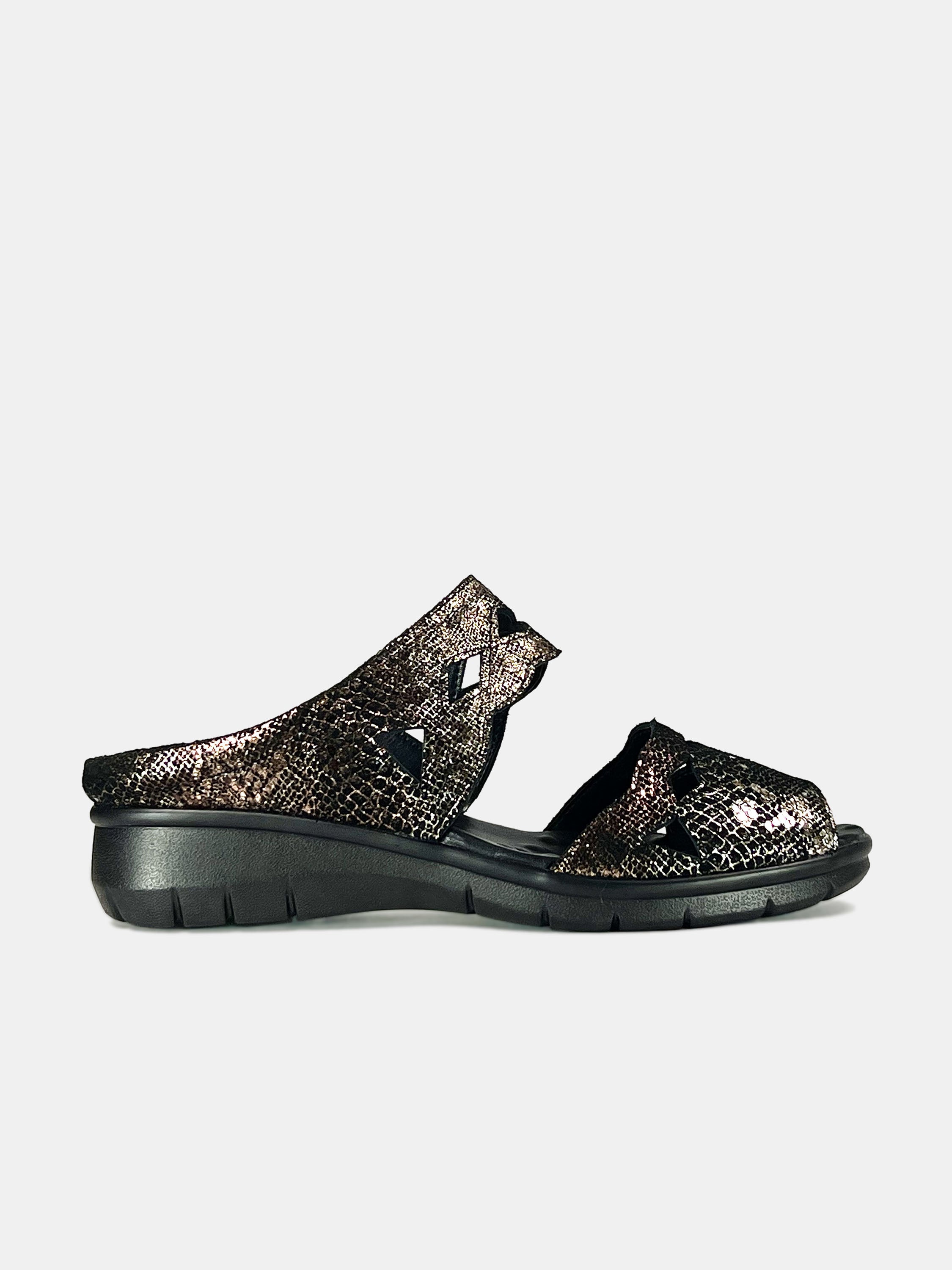 Michelle Morgan 18397-B16 Women's Flat Sandals #color_brown